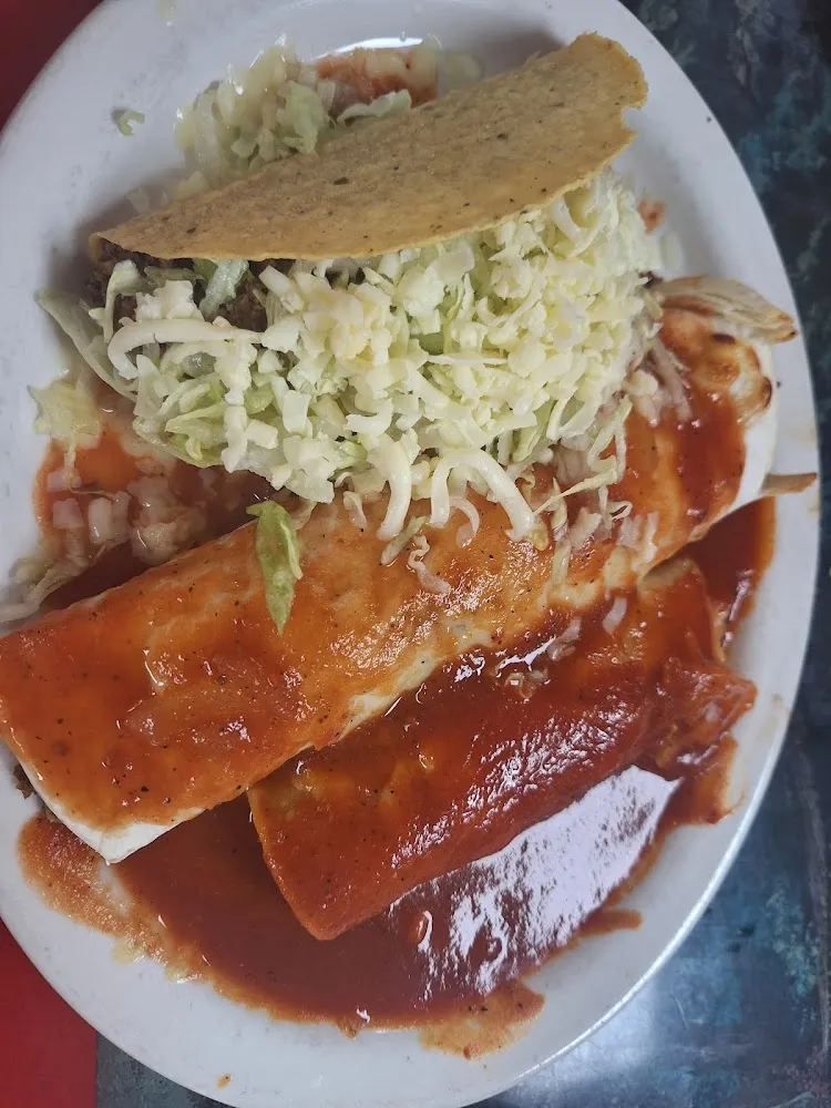 Beef Hard Taco Burrito Enchilada